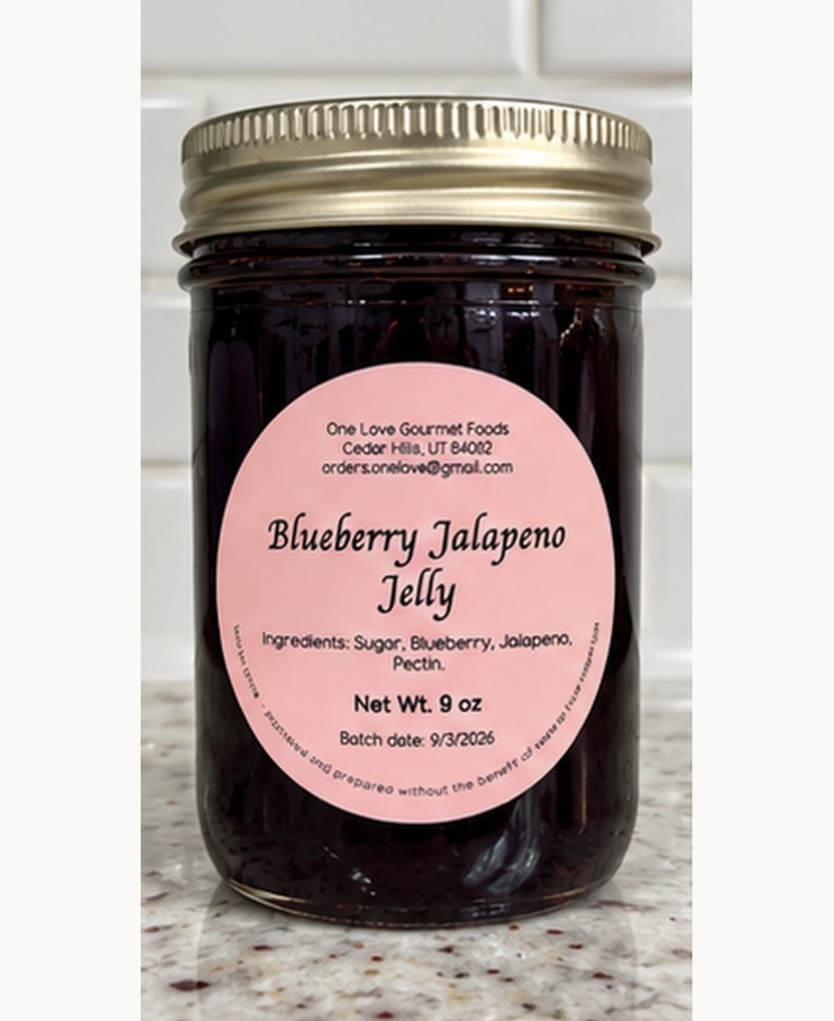 Blueberry Jalapeno Jelly